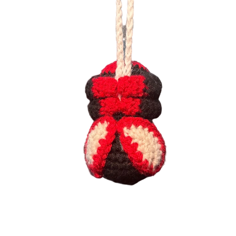 🔥Hot Sale⏰Crochet Spider Car Hanger Ornament🕷️🕸️