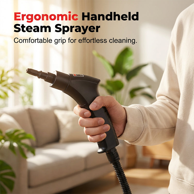 🎉 2026 Sale — Over 29,000 Sold! 🧼 High-Pressure Adjustable Steam Cleaner – 2500W, 1200ml Tank – Chemical-Free Grease & Grime Removal! ✨