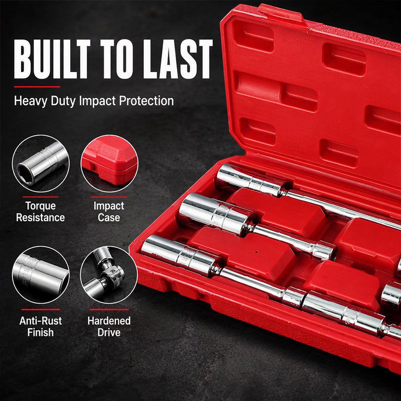 📢📢50% OFF !! ⏰Magnetic Spark Plug Socket Set