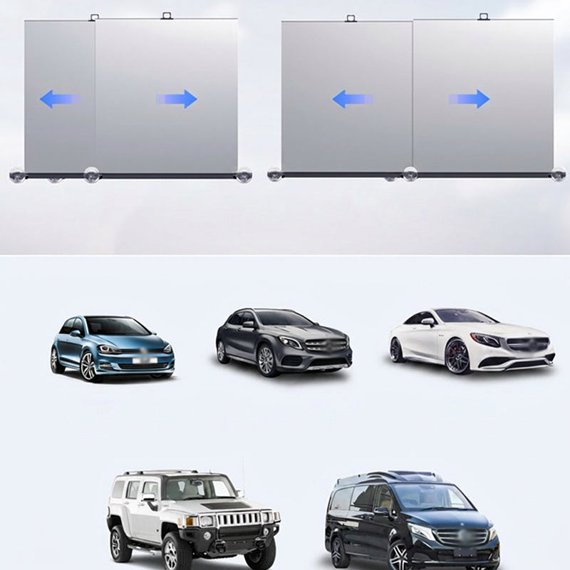 Universal Fit Retractable Windshield Shade