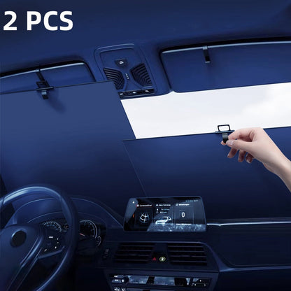 Universal Fit Retractable Windshield Shade