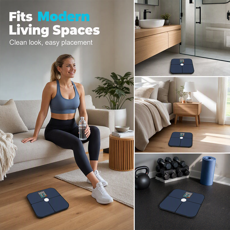 ⚖️ LIMITED TIME 50% OFF! 💪 Precision Body Fat Scale – Smart Composition Analyzer with VA Screen, Heart Rate Tracking & High-Precision Readings ✨