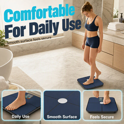 ⚖️ LIMITED TIME 50% OFF! 💪 Precision Body Fat Scale – Smart Composition Analyzer with VA Screen, Heart Rate Tracking & High-Precision Readings ✨