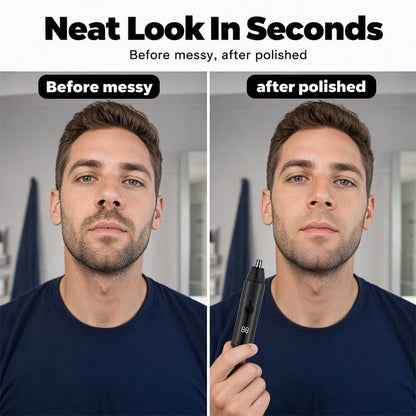 ⏳Limited-time 50% off⏰Rechargeable Nose Hair Trimmer with LED Display👃👂