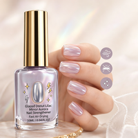 📢50% Off Now！💅Lilac Glossy Mirror Nail Strengthener