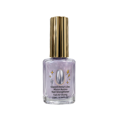 📢50% Off Now！💅Lilac Glossy Mirror Nail Strengthener