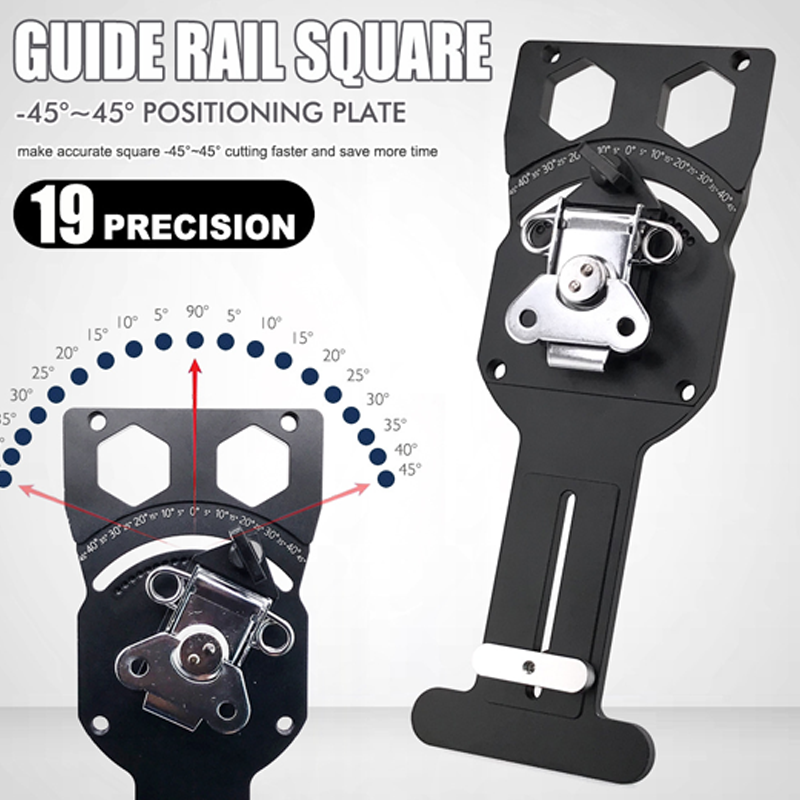 🔧🔧 That wobbly circular saw cut that ruined your plywood? This track guide fixes that — straight cuts, angled cuts, zero wandering. 😎