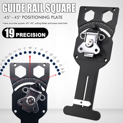 🔧🔧 That wobbly circular saw cut that ruined your plywood? This track guide fixes that — straight cuts, angled cuts, zero wandering. 😎