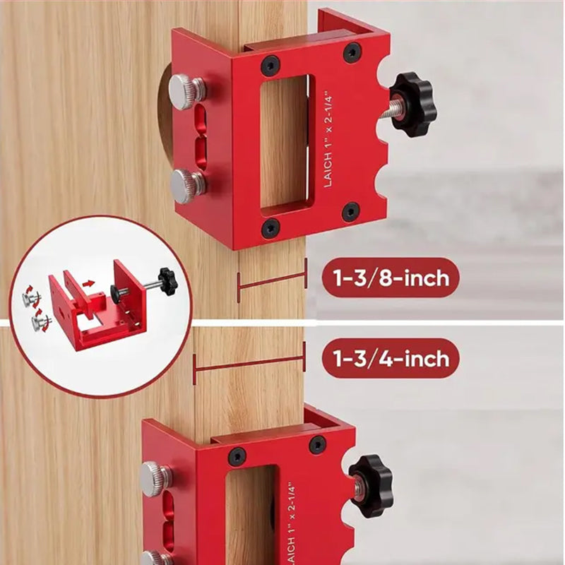 Door Latch Mortising Tool Kit for Wood Doors