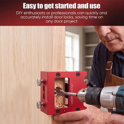Door Latch Mortising Tool Kit for Wood Doors