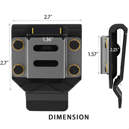 Heavy-Duty Belt Clip Drill Holster