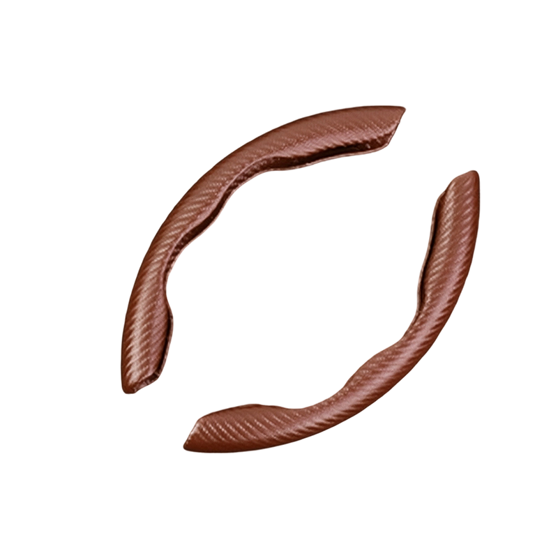 Segmented Carbon Fiber Steering Wheel Cover