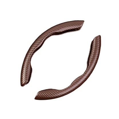 Segmented Carbon Fiber Steering Wheel Cover
