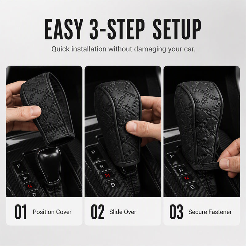 Breathable Universal Car Gear Shift Knob Cover