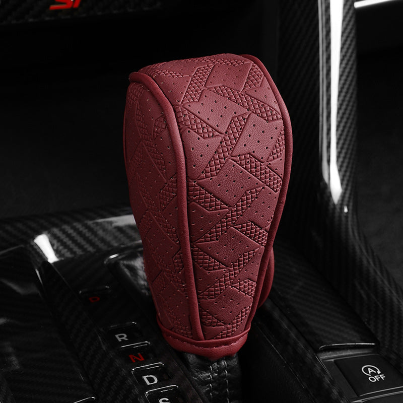 Breathable Universal Car Gear Shift Knob Cover