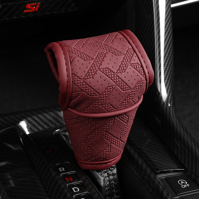 Breathable Universal Car Gear Shift Knob Cover