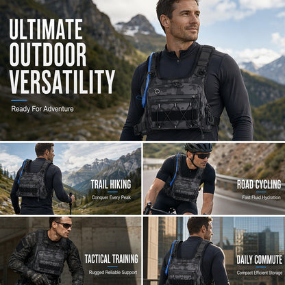⚡ Hot Savings 🔥Chest Bag Hydration Ready Cycling Vest Pack for Men