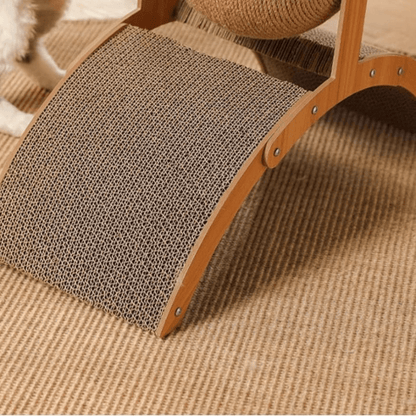 🎉 2026 Sale — Over 16,000 Sold! 🐱 Sisal Cat Scratcher Ball with Cardboard Pad – Scratch & Play in One – Save Your Furniture! ✨