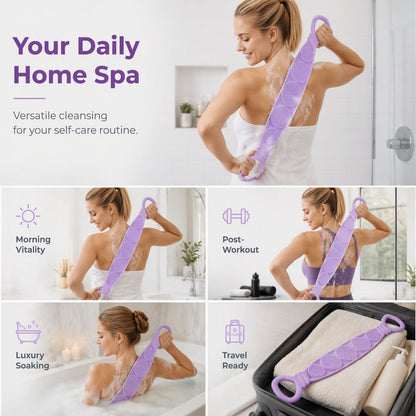 🎉 2026 Sale — Over 19,000 Sold! 🧼 Long & Flexible, Reach Every Spot – No More Uncleanable Back Areas! 🚿