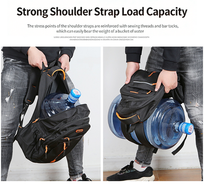 🎅 LAST DAY 50% OFF! ⚡ 50,000+ SOLD! ❄️ Large Business Backpack with Laptop Compartment – Padded, Durable & Comfortable for Work & Travel 🎒
