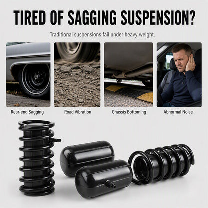🚗 50% OFF NOW! 🛡️ Coil Spring Air Bags – Heavy-Duty Support, Smooth Damping & Universal Fit 🏋️