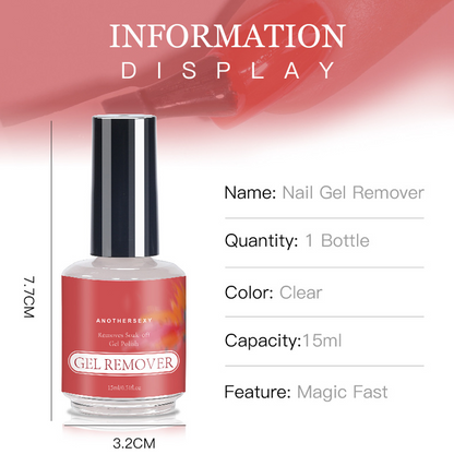 📢📢50% OFF !! ⏰Gentle Gel Nail Polish Remover