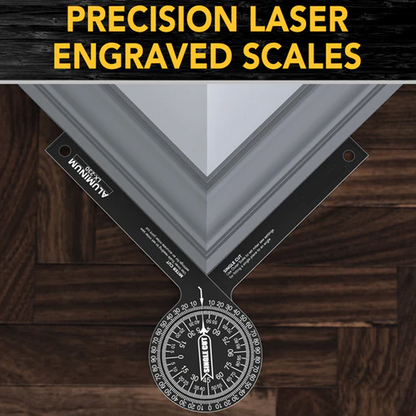7-Inch Plastic or Aluminum Miter Saw Protractor