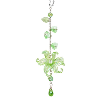 📢📢50% OFF !!⏰ Elegant Crystal Floral Car Charm
