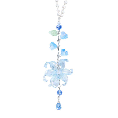 📢📢50% OFF !!⏰ Elegant Crystal Floral Car Charm