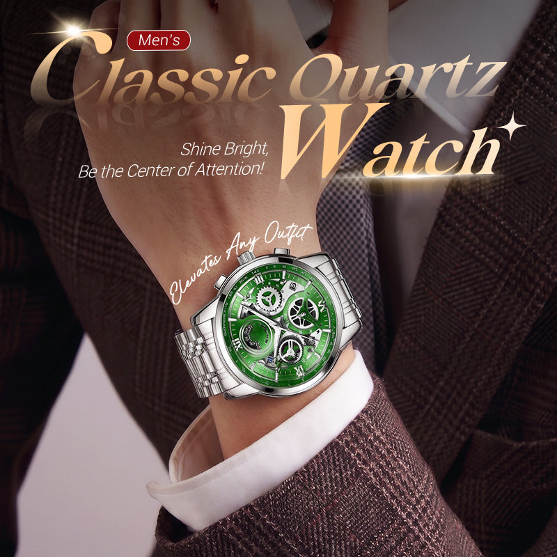 📢📢50% OFF !! ⏰Men's Classic Quartz Watch🕰️
