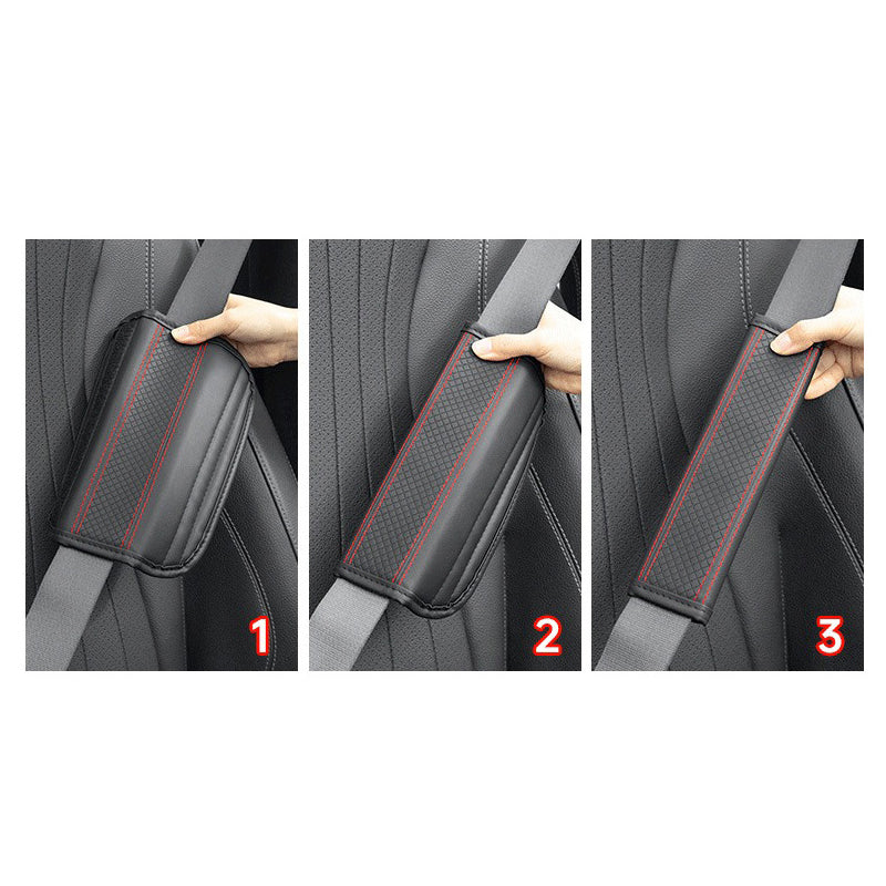 PU Leather Car Seat Belt Shoulder Pad