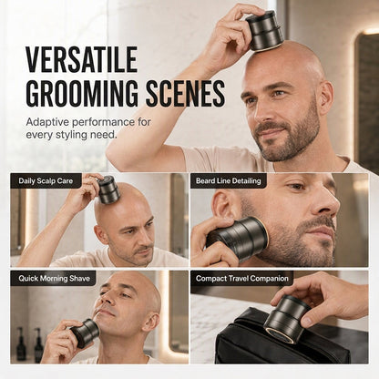 ⏳🔥LIMITED-TIME 50% OFF! ⏰2-in-1 Smart Electric Bald Head Shaver and Beard Trimmer with Digital Display