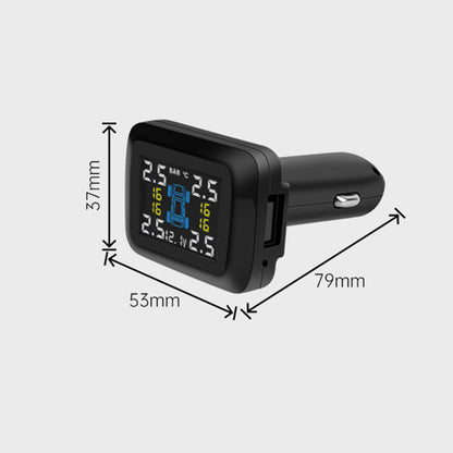Cigarette Lighter Tire Pressure Monitoring System