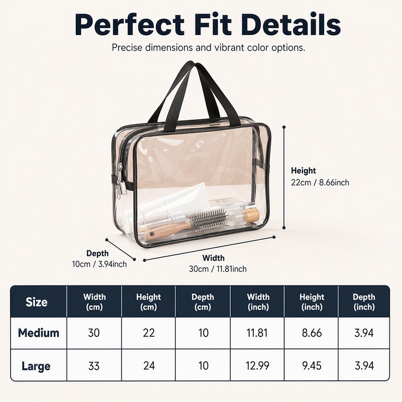 🧸 LIMITED TIME 50% OFF! Transparent PVC Toy Storage Bag – Clear Visibility, Waterproof & Durable – Keeps Blocks, Cars & Dolls Organized 🚗✨