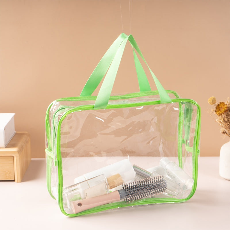 🧸 LIMITED TIME 50% OFF! Transparent PVC Toy Storage Bag – Clear Visibility, Waterproof & Durable – Keeps Blocks, Cars & Dolls Organized 🚗✨