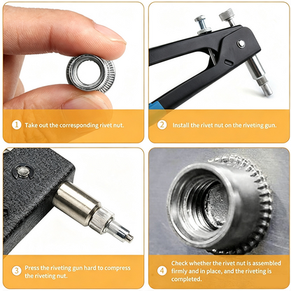 Knurled Rivet Nut Assortment Kit
