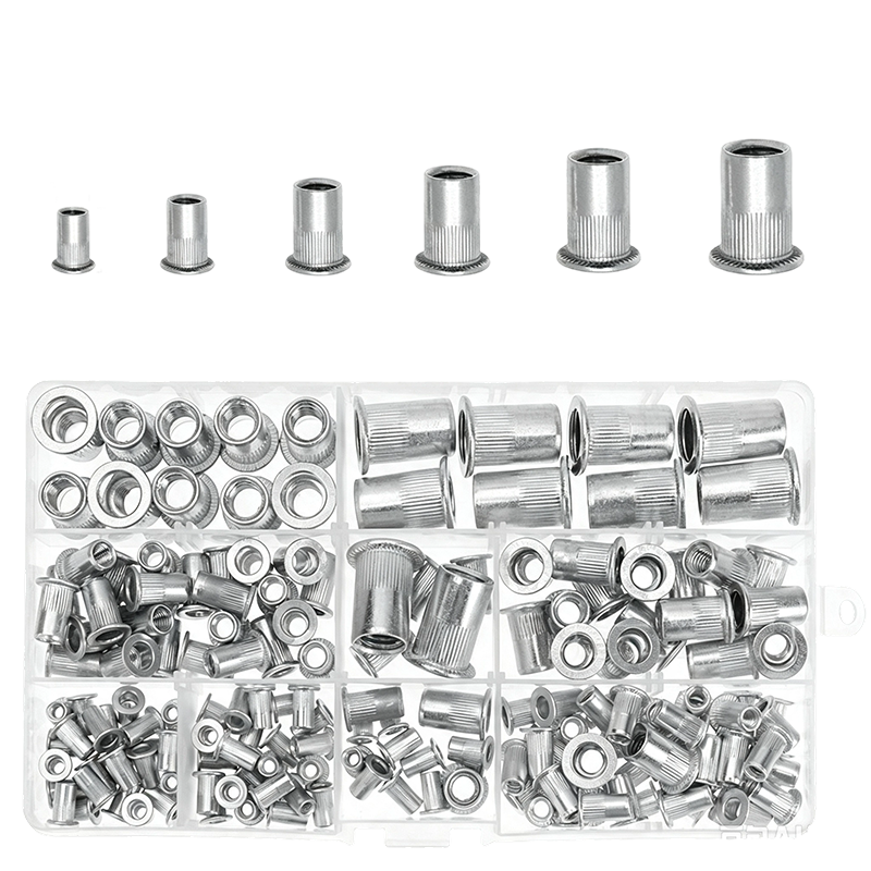 Knurled Rivet Nut Assortment Kit
