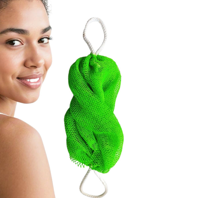 🚿🧽 50% OFF! 🧼Net Back Scrubber – Easy grip, deep clean.
