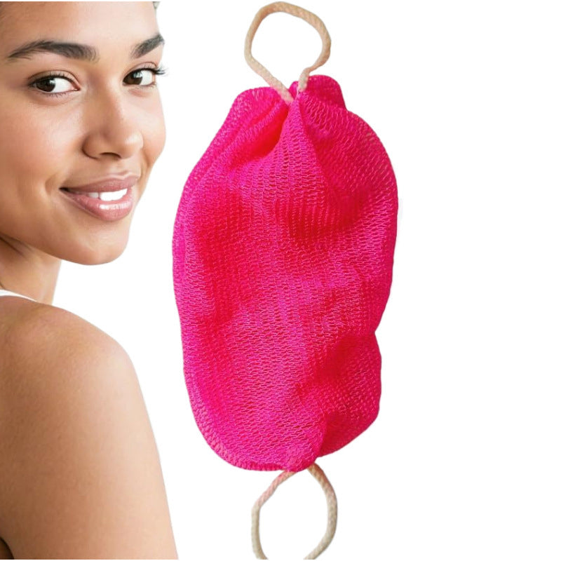 🚿🧽 50% OFF! 🧼Net Back Scrubber – Easy grip, deep clean.