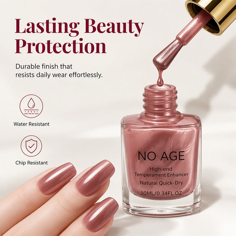 📢50% Off！💅uick Dry Metallic Nail Polish