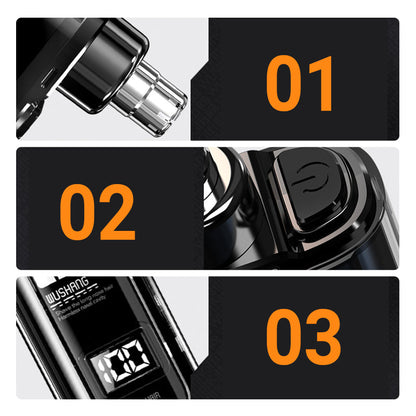 🎯 2026 Sale — Over 32,700 Sold!🪒 Rechargeable Blade Washable Nose Hair Clean Trimmer