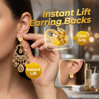 🎉 2026 Sale — Over 19,500 Sold!✨ Supportive Earring Backs For Droopy Earlobes (10pcs) ✨