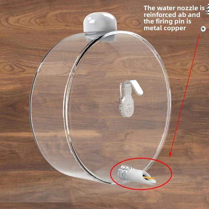 📢50% Off！🐦Clear Hanging Bird Drinker with Copper Pin