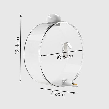 📢50% Off！🐦Clear Hanging Bird Drinker with Copper Pin
