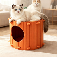 🐱 A Cute Carrot in Your Living Room – Plush Cat Cave Bed That Looks as Good as It Feels. Half Price. Free UK Delivery