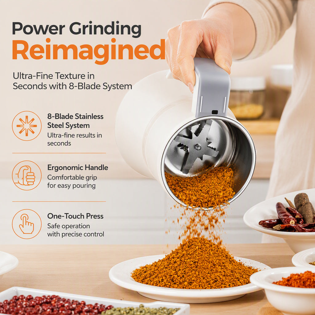 Multifunctional Electric Powder Grinder