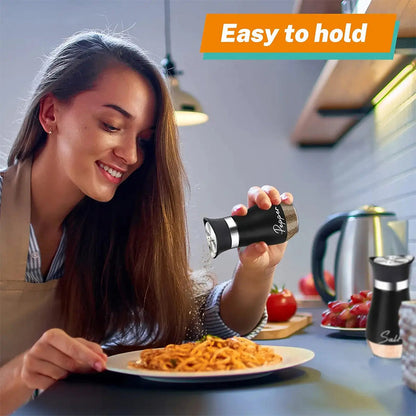 🐧 Penguin Salt & Pepper Shaker Set – 304 Stainless Steel, Precision Dispensing Lid – Adorable & Functional! ✨