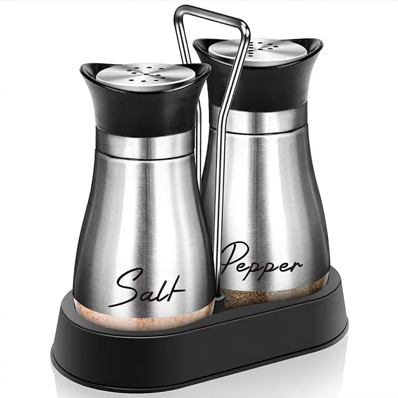 🐧 Penguin Salt & Pepper Shaker Set – 304 Stainless Steel, Precision Dispensing Lid – Adorable & Functional! ✨