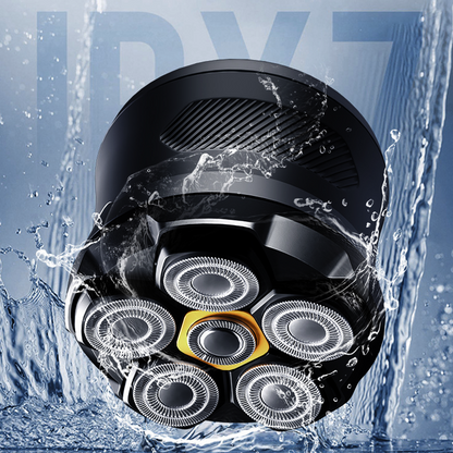 💈 50% OFF NOW! 🪒 6D Waterproof Head Shaver – 6-Blade Precision, IPX7 & Magnetic Head – For Bald Men & Smooth Scalp 🌊