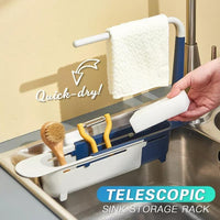 🔥Hot Sale🔥Updated Telescopic Sink Storage Rack